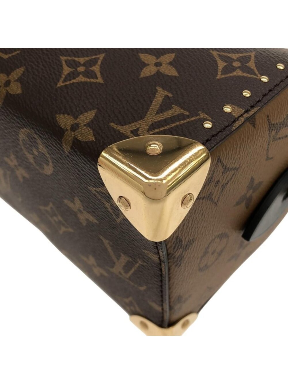 Louis Vuitton Monogram Reverse Speedy Trunk 20 cm Boston Bag - Picture 3 of 9